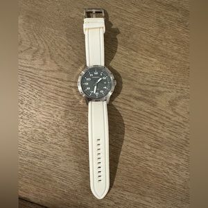 Men’s White Fossil Watch